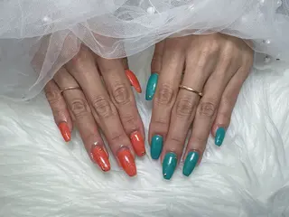 ネイル 【Eclat エクラ】nail&beauty所属・Eclat〔エクラ〕 MOEKA𝜗𝜚*のネイルデザイン