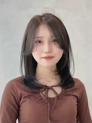 ミディアム 小顔ショート🌿 Say.石川葵のヘアスタイル