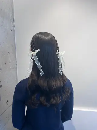 ロング ヘアアレンジ newi 天王寺 🪐airiのヘアスタイル