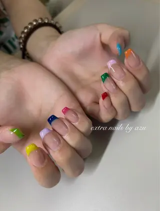 ネイル extranails /wax　azuのネイルデザイン