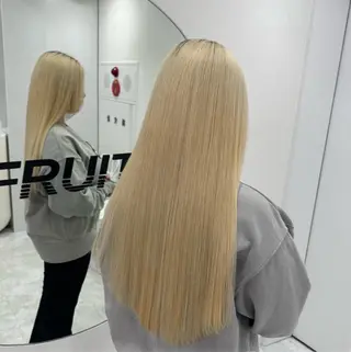 ロング 韓国ガーリー🤍ハイ トーン🤍Ayanaのヘアスタイル