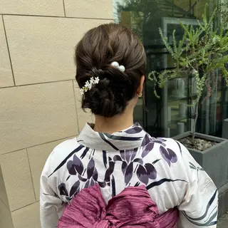 ヘアアレンジ ネイリスト/ ヘアセット　hinaのヘアスタイル
