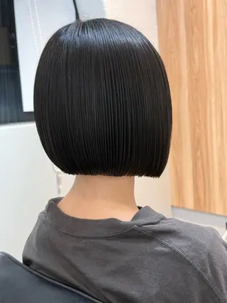ショート ioeわかめようじ/ 縮毛矯正/髪質改善のヘアスタイル