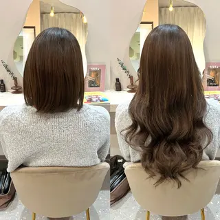 ロング ヘアアレンジ エクステ＆ヘアセット Milaのヘアスタイル