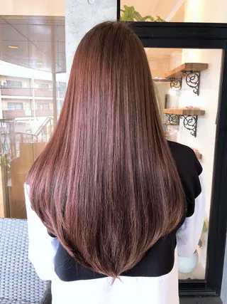 セミロング 韓国ヘア🇰🇷髪質 改善たけるのヘアスタイル