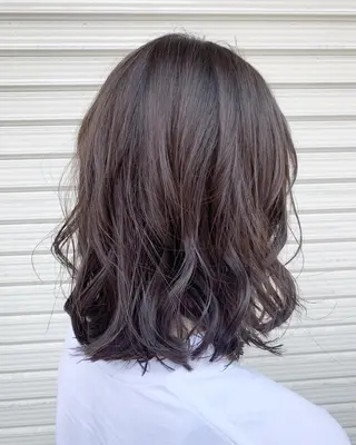 ミディアム 枚方 tomee 🦋南部　しほ🦋のヘアスタイル