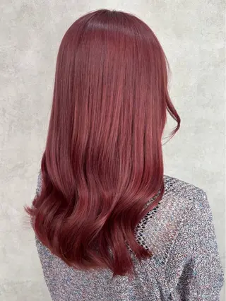 ロング カラー LUNON所属・🦄サラツヤ仙人🦄 ✂️益田朱朔✂️のヘアスタイル