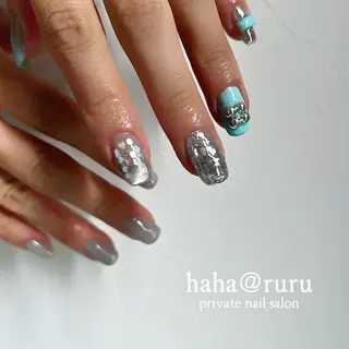 ネイル haha@ ruruのネイルデザイン