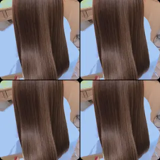 セミロング ❤︎大人シック ベージュrihoのヘアスタイル