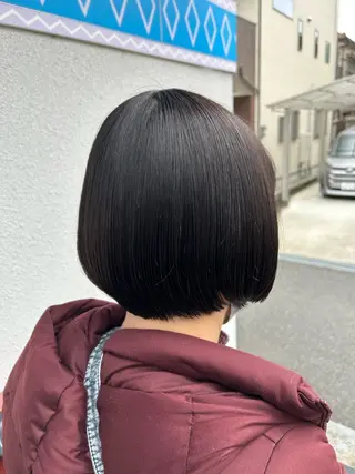 ショート カラー 💜いわた みはる💜のヘアスタイル