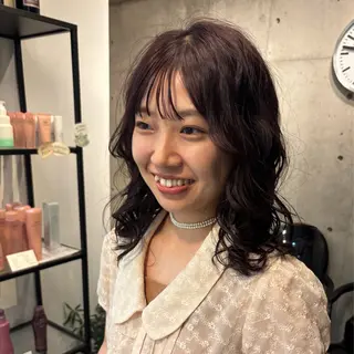 ミディアム AREND所属・AREND hinanoのヘアスタイル