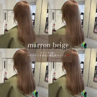 セミロング カラー メンズパーマ/ メッシュ📍ユリのヘアスタイル