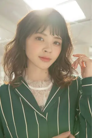 ミディアム 🦭うるツヤ髪 /藤本和明🦭のヘアスタイル