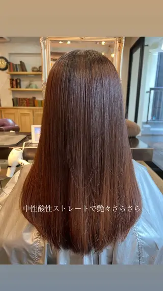 ロング カラー パーマ ハイライト/インナー /ブリーチ/レイヤーのヘアスタイル