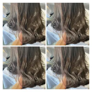セミロング カラー 髪質改善艶髪 ℍ𝔸ℝ𝕌𝕂𝔸のヘアスタイル