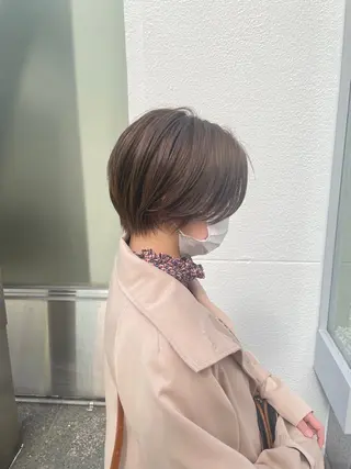 ショート カラー 🦋ハイトーンボブ ショート🦋トシキのヘアスタイル