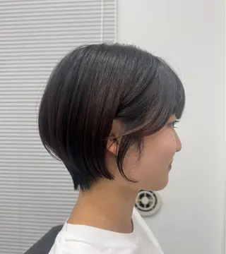 ショート 𝘀𝗮𝗲/柏の葉 / カットモデルのヘアスタイル