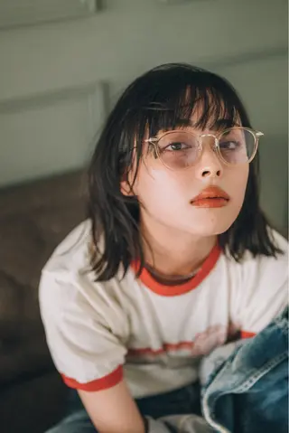 カラー ヘアアレンジ 🤍layer🤍 リナのヘアスタイル