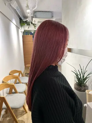 ロング カラー ショート/ボブ/透明 感カラー/高橋あみのヘアスタイル