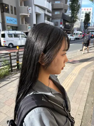 ロング 透明感カラー🫧/ ブリーチ🇰🇷れいのヘアスタイル