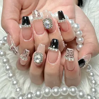 ネイル 💎CC・NaNa 韓国風ネイル🌙Cのネイルデザイン