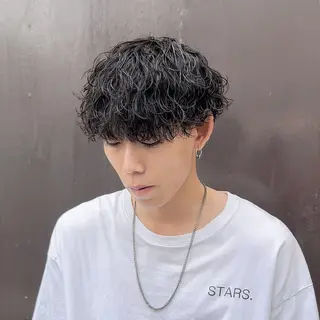 メンズ 🎖️似合わせメンズ パーマ🎖️カネキのヘアスタイル