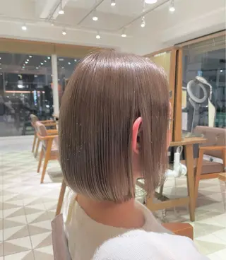 ミディアム カラー カット/ハイトーン/ カラー♱ʜᴀʀᴜᴋᴀのヘアスタイル