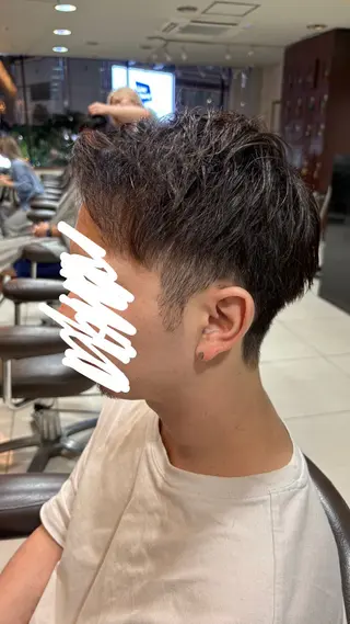 メンズ ショートボブモデル募 集中🎀Ruka🎀のヘアスタイル