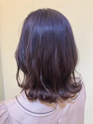 ミディアム カラー ペッツ本店 スタイリスト増田ゆきのヘアスタイル