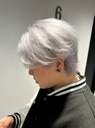 ミディアム カラー メンズ 🐺森 雄飛/メンズ 韓国ヘアのヘアスタイル