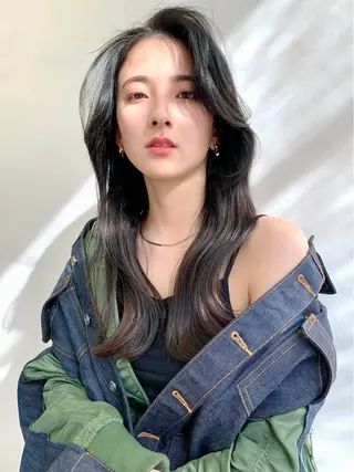 セミロング カラー 鈴木 一貴のヘアスタイル