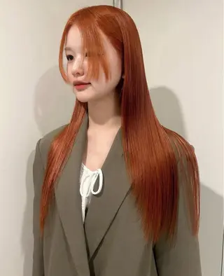 ロング カラー PELE アネックス梅田茶屋町店所属・PELE ハイトーン RIMUのヘアスタイル