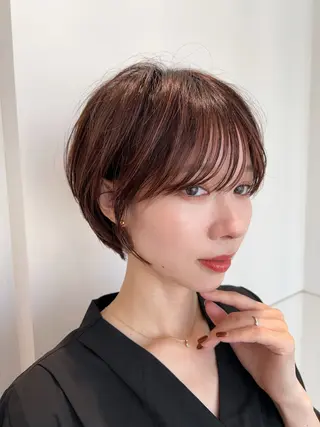ショート 縮毛矯正 /横山陸人のヘアスタイル