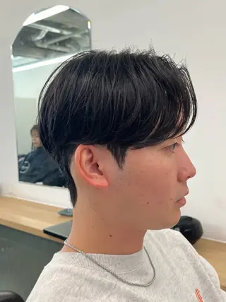 ショート パーマ メンズ 🏆メンズヘア特化 🥇代表りんぺーのヘアスタイル