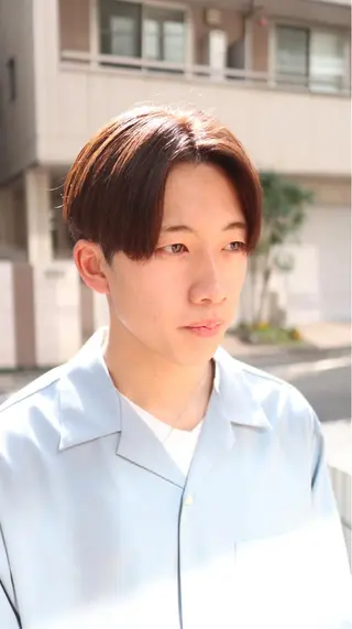 ショート 松本 陸丸みショートのヘアスタイル