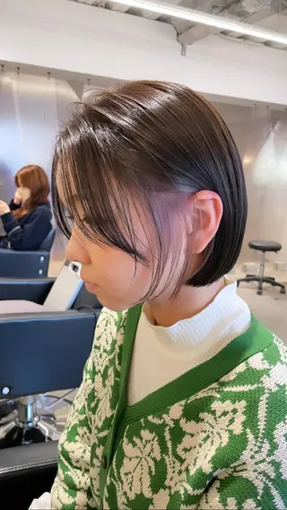 ショート カラー STUD hairsalon所属・STUD YUKIのヘアスタイル
