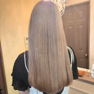 ロング カラー 田井中 悠紀のヘアスタイル