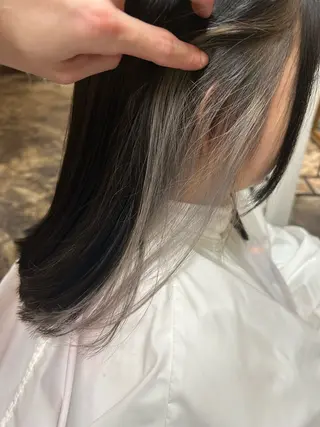 カラー 的場 勇唯翔のヘアスタイル
