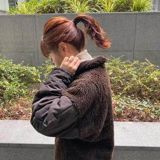 ミディアム 坂本 圭太朗のヘアスタイル