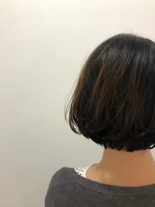 ショート パーマ 塔崎 りこのヘアスタイル