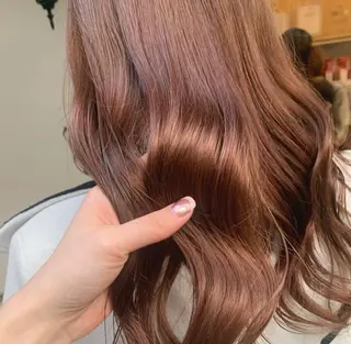ロング カラー 田中 優衣のヘアスタイル
