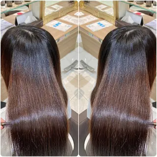 ロング ✨美髪/縮毛矯正 講師 /塚田健✨のヘアスタイル