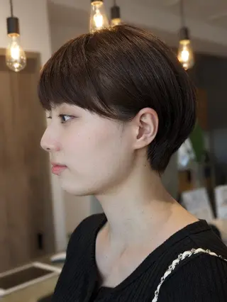 ショート カラー 浅野 翔馬のヘアスタイル