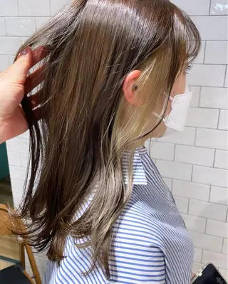 ロング もり まりものヘアスタイル