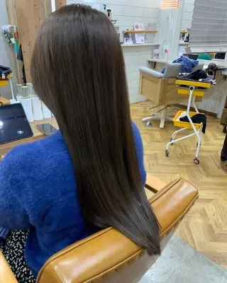 カラー パーマ ヘアアレンジ メンズ キッズ ネイル マツエク・マツパ Saffyハリウッド トリートメント◎のヘアスタイル