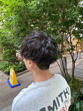 パーマ メンズ 🔵Ash日暮里店 藤藪孝太🔵のヘアスタイル