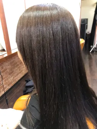 ロング パーマ 桧山 真のヘアスタイル