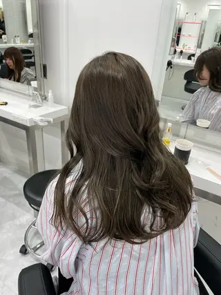 ロング 💍大人デザイン /ハイトーン♡リクトのヘアスタイル