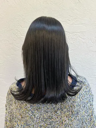 ミディアム カラー レイヤー/透明感 🍃鈴木裕介のヘアスタイル