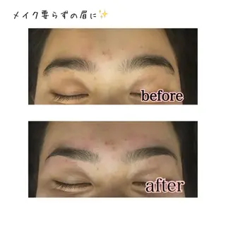 ショート ミディアム セミロング ロング カラー パーマ ヘアアレンジ ネイル マツエク・マツパ 眉毛サロン DUAL 恵比寿の眉毛・アイブロウイメージ